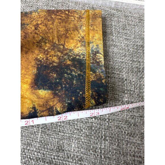 Calia Womens XS Yellow Multicolor High-Waisted Leggings With Pockets - Picture 8 of 9